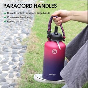 64 oz water bottle flask tumbler thermal